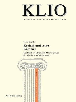 cover image of Korinth und seine Kolonien